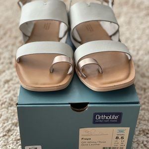 Brand new in box Toms Freya sandals.  These are true to size, 8.5.